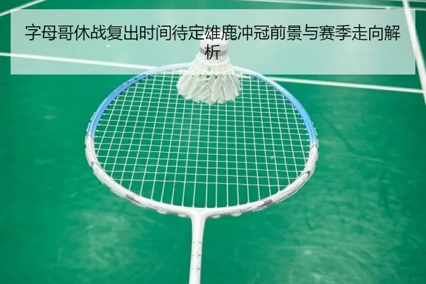 字母哥休战复出时间待定雄鹿冲冠前景与赛季走向解析